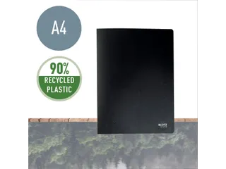 Showmap Leitz Recycle A4 20 tassen gerecycled PP zwart - 3