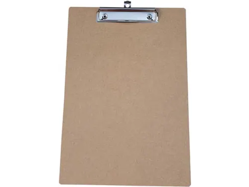 Klemplaat voor ft A4 (23 x 33 cm)