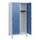 schoollocker,HxBxD 1630x800x500mm,2vak,vak B 400mm,draaigrendel,voeten