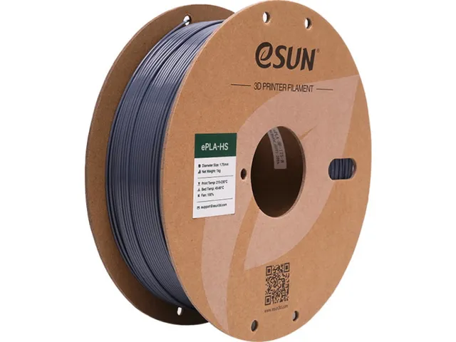 eSUN 3D printer Filament ePLA+HS 1,75mm Grijs 1kg