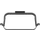 Vikan Hygiene vuilniszakhouder voor HyGo Mobile Cleaning Station grijs