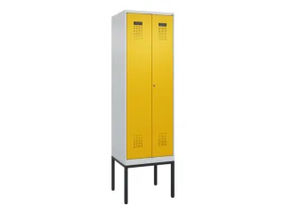 locker voor scheiding van kleding,HxBxD 2120x600x500mm,2vak - 1