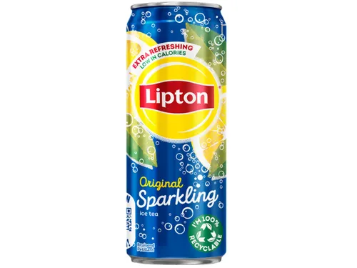 Frisdrank Lipton Ice Tea sparkling blik 330ml