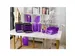 ECOBIN Papiermand 15 L violet transparant
