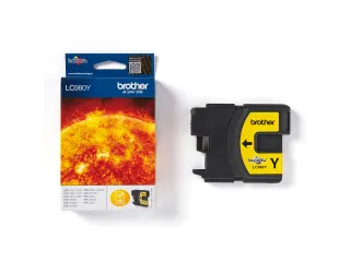 Inktcartridge Brother LC-980Y geel - 1