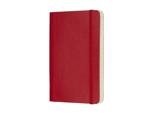 Moleskine Colored Soft Cover Classic Notebook A6 Notitieboek lijn Rood