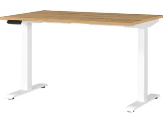 Elektrisch ihv bureau,HxBxD 720-1200x1200x800mm,blad Grandson-eiken - 1