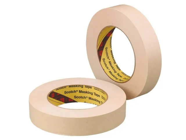 Ruban de masquage Scotch 202 50mx25mm crêpé crème