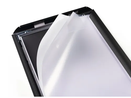Kliklijst aluminium A5 Zwart