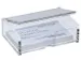 Visitekaartbox Sigel VA112 voor 80 kaarten 90x58mm acryl glashelder