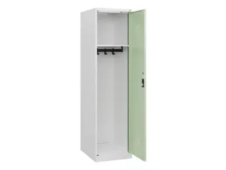 schoollocker,HxBxD 1530x400x500mm,1vak,vak B 400mm,cil.-slot - 1