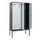 locker voor scheiding van kleding,HxBxD 2120x1200x500mm,4vak