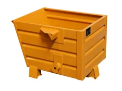 Kiepbak 600x600x800mm 0.30m³ 50kg Draagverm. 500kg Ral2000