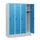 schoollocker,HxBxD 1630x1200x500mm,4vak,vak B 300mm,draaigrendel