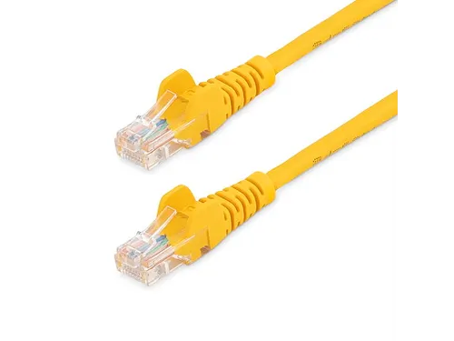 2m Cat5e patchkabel met snagless RJ45 connectors geel