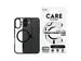 PanzerGlass CARE by Urban Combat Case Transparent w. Black Frame