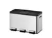 Essential splitted Recycler Pedaalemmer 3x10 Liter Mat RVS