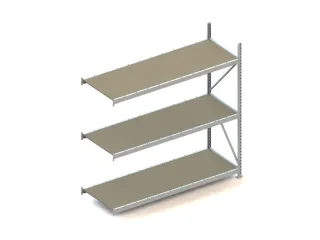 Breedvakstelling Aanbouwveld Hxbxd 2200x2251x800mm 3 Houten Legborden - 1