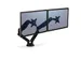 Monitorarm Fellowes Platinum Series dubbel horizontaal zwart