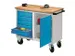 Établi Mobile Charge Maxi. 400Kg Tôle D'acier Ral7035 Façade Ral501