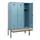 locker met bank,HxBxD 1950x1200x815mm,3vak,vak B 400mm,cilinderslot