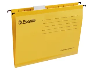 Hangmap Classic Verticaal A4 V-bodem geel - 4