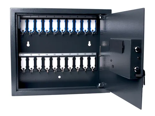 Sleutelkast Pavo High security Magnettag met fingerprintslot 20 haken