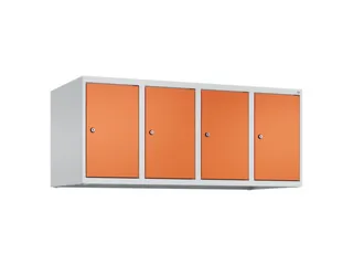 opzetkast,v. locker,4vak.,vak B 300mm,HxBxD 500x1200x500mm - 2