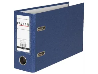 Ordner hfb PP A5 hor izontaal 8cm blauw - 1