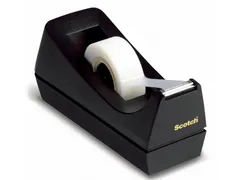 Plakbandhouder Scotch C38 verzwaard zwart