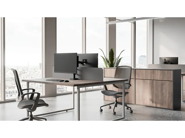 Monitorarm Neomounts NERO 1 scherm DS60-600BL1 32 inch zwart