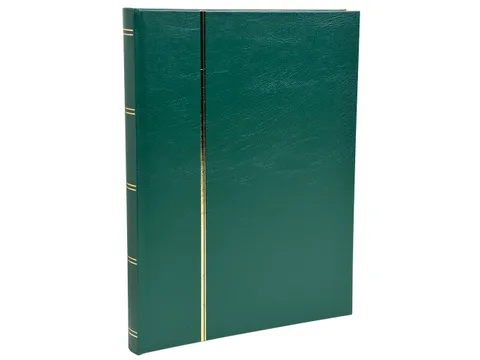 Postzegelalbum 48bl 22 ,5x30,5cm groen