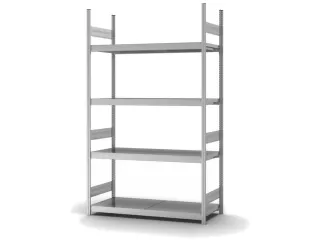 breedvakstelling,grondveld,HxBxD 2500x1570x535mm,vakl. 350kg - 2