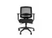 Chaise de bureau Linea New Malice 01 noir/noir avec accoudoir 1D