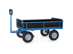 Handtrekwagens 6455l 1000kg 1600x900mm Multiplex Wanden Luchtbanden