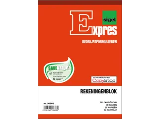Expres rekeningblokken A5 Nederlands dupli 50 x 2 vel - 1