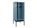 locker met bank,voor scheiding van kleding,HxBxD 2120x800x815mm,2vak