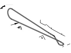 Aandrijfriem SW250 VP11012