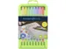 Fineliner Schneider Line-Up Pastel 0,4mm verstelbare pencil case 8 stu