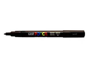 Verfstift Posca PC3M Fijne punt 0,9-1,3mm Donkerbruin - 2