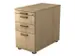 caisson de bureau,HxlxP 720-760x428x800mm,1 TP,2tiroir(s),corps chêne