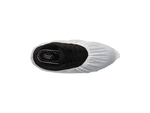 Schoenovertrek CMT 70mu geruwd maat 36-46 CPE wit 50 stuks