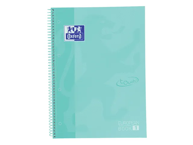 NOTITIEBOEK OXFORD ESSENTIALS A5 96VEL LIJN ASS - Van Beek Design