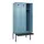 locker met bank,HxBxD 2120x900x815mm,3vak,vak B 300mm,cilinderslot