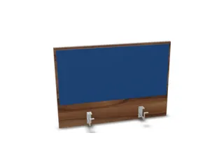 opzetpaneel bureau aanbouw achter NP-tiepolo nut blauw 800mm - 1