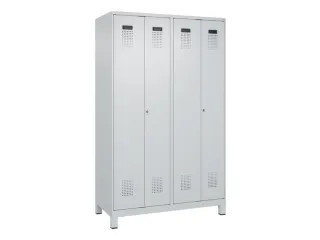 PBM-locker,HxBxD 1950x1200x500mm,4vak,vak B 300mm,cil.-slot - 2