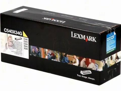 Developer Lexmark C 540 x 34 g Geel