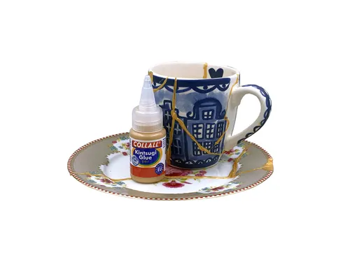 Kintsugi lijm Collall 25 ml met finetip dop