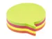 Bloc-mémos Info shaped sticky notes 70x70 'ballon' assorti
