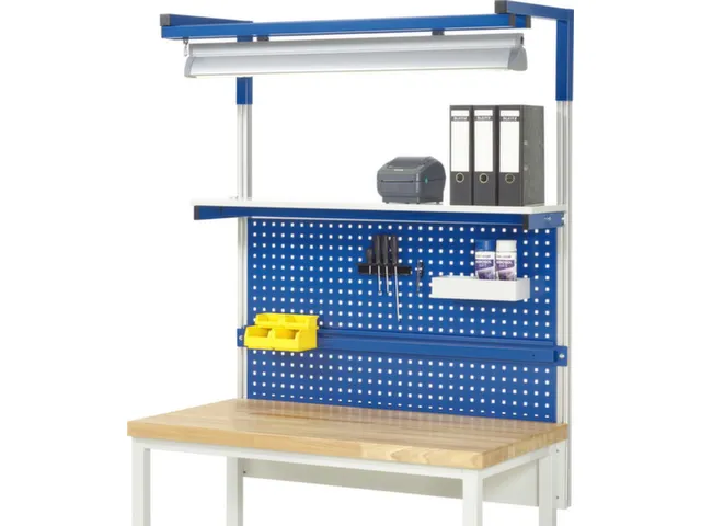 opbouwelement,v. werkbank,HxBxD 1380x1250x350mm,draagverm. 100kg,staal